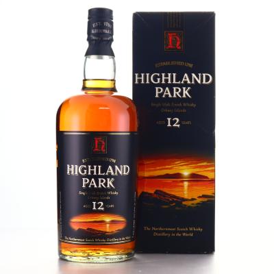 Highland Park 12 Year Old early 2000s 1 Litre