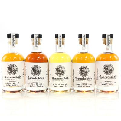 Bunnahabhain 20cl Hand Filled Selection / 5 x 20cl