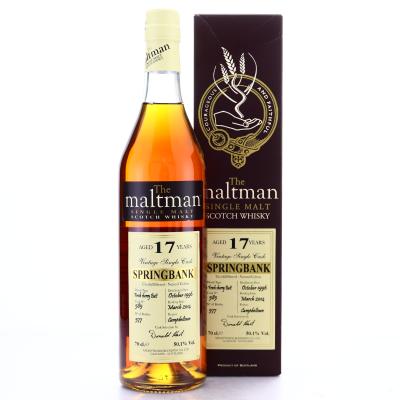 Springbank 1996 Maltman 17 Year Old