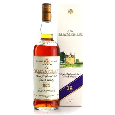 Macallan 1977 18 Year Old 75cl / Duty Free