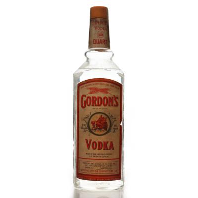 Gordon's Vodka 1 US Quart 1970s