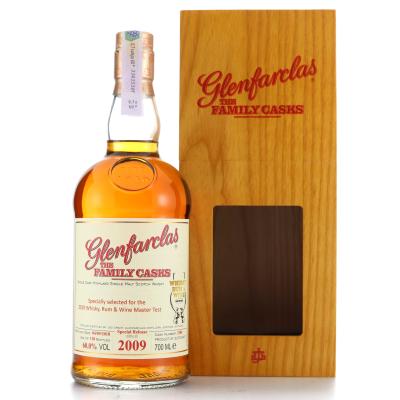 Glenfarclas 2009 Family Cask #2380 / Whisky Rum & Wine Mast Test