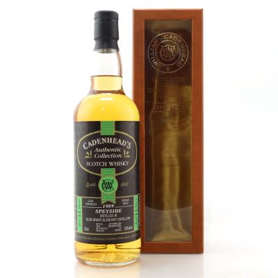 Glen Grant 1989 Cadenhead's 11 Year Old