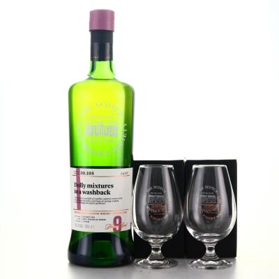 Glenrothes 2009 SMWS 9 Year Old 30.105 / with 2 x Glasses