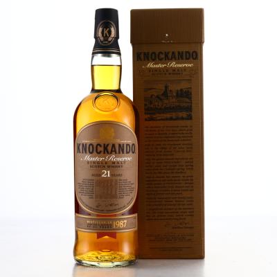 Knockando 1987 Master Reserve 21 Year Old