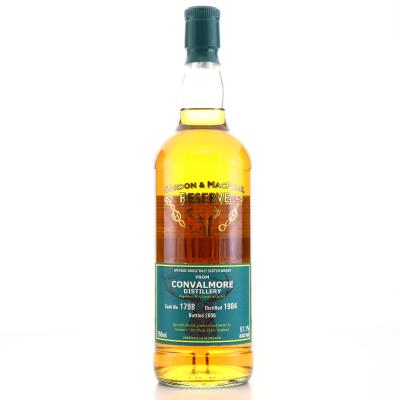 Convalmore 1984 Gordon and MacPhail Reserve 21 Year Old