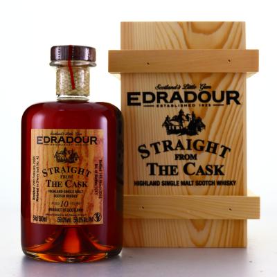 Edradour 2008 Straight From The Cask 10 Year Old 50cl / Sherry Butt