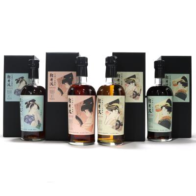Karuizawa 1999-2000 Single Casks 4 x 70cl / Miyaki Odori Geisha Label