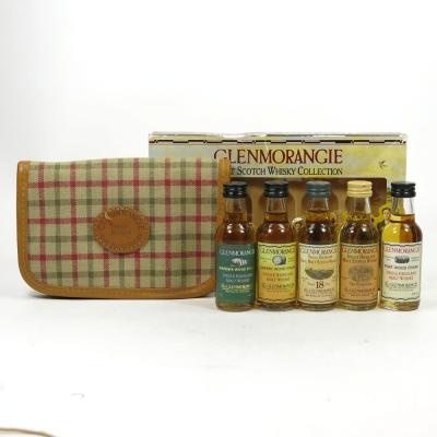 Glenmorangie miniature collection and fishing wallet 5 x 5cl Glenmorangie miniature collection and fishing wallet 5 x 5cl