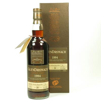Glendronach 1994 20 Year Old single Cask #54