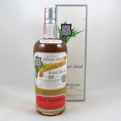 Port Ellen 1975 Silver Seal 25 Year Old