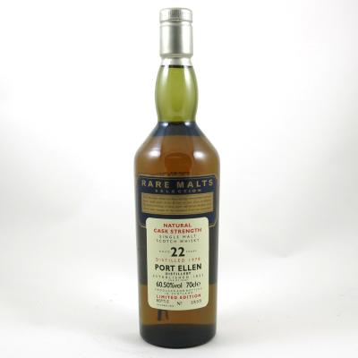 Port Ellen 1978  Rare Malt 22 Year Old