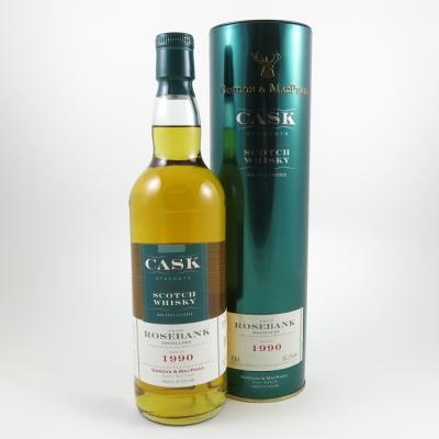 Image for Rosebank 1990 Gordon and MacPhail Cask Strength