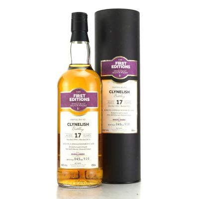 Clynelish 1996 Edition Spirits 17 Year Old 75cl / US Import Clynelish 1996 Edition Spirits 17 Year Old 75cl / US Import