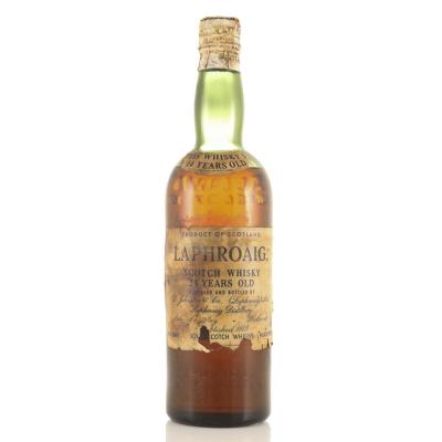 Laphroaig 14 Year Old circa 1953 / Mackenzie, Elsbach & Co. Import, US Laphroaig 14 Year Old circa 1953 / Mackenzie, Elsbach & Co. Import, US