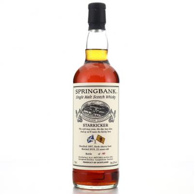 Springbank 1997 Single Sherry Cask 22 Year Old / Starkicker Springbank 1997 Single Sherry Cask 22 Year Old / Starkicker