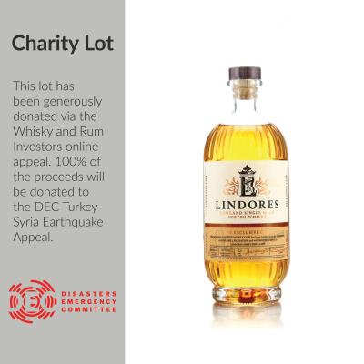 Lindores 2018 Single Bourbon Quarter Cask #180258 / WARI Charity Lot