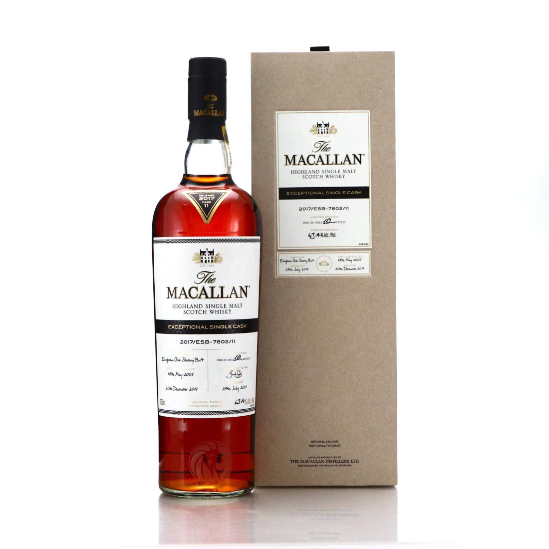 Macallan 2005 Exceptional Single Cask 2017ESB780211