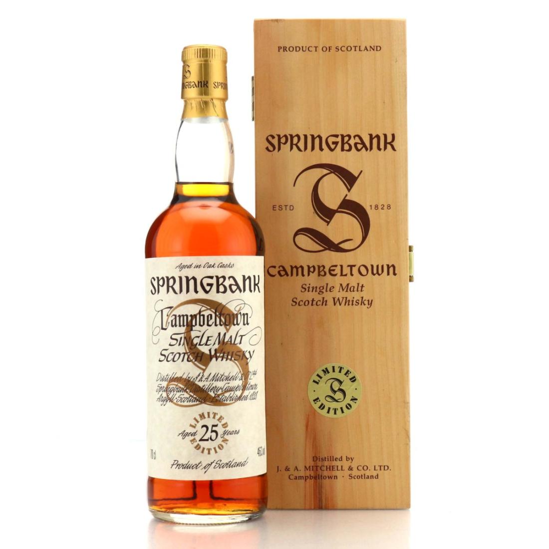 Springbank 25 Millennium Limited Edition