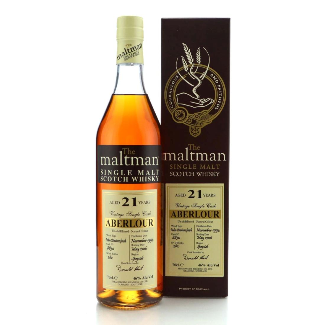 Aberlour 1994 The Maltman 21 Year Old